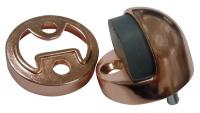 33J815 Dome Door Stop, Floor-Mount, Satin Bronze