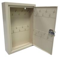 33J856 Key Control Cabinet, Capacity 30 Keys