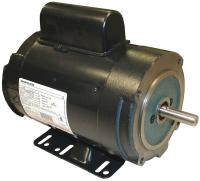 33L123 Milk Pump Motor, PSC, TENV, 3/4 HP, 3450 RPM