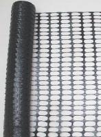 33L957 Snow Fence, 4ft. H, 50 ft. L, Black