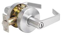 33M213 Heavy Duty Lever Lockset, Angled, Privacy