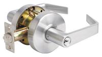 33M215 Heavy Duty Lever Lockset, Angled