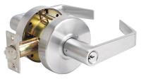33M216 Heavy Duty Lever Lockset, Angled