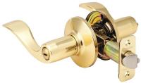 33M228 Light Duty Lever Lockset, Wave, Privacy