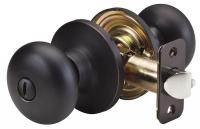 33M250 Light Duty Knob Lockset, Biscuit, Privacy