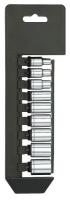 33M306 Socket Set, SAE, 12Pt Universal, 1/4 Dr, 9Pc