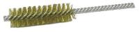 33M630 Power Tube Brush, 5/8  D, Brass, .008