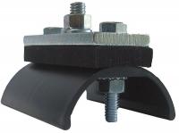 33N270 Festoon End Clamp, 1/4 In, Flat