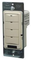 33N471 Digital Wall Switch, 4-Button, Almond