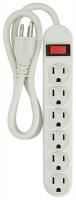 33V817 Surge Suppressor, Vert, 6 Outlets, 245J