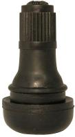 33W537 Snap-In Tire Valve, 7/8 In, Pk 100