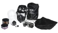 33X182 Mask Kit, Twin Port, Rubber, PU Lens, M