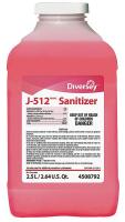 33X337 J-512 Sanitizer, 2.5 L, Quaternary, PK 2