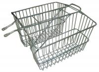 33X826 Bicycle Basket, 29-1/4x20-1/2x12-5/8In