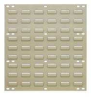 33Z112 Louvered Panel, 18x19 In., Beige