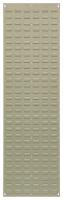 33Z114 Louvered Panel, 18x61 In., Beige