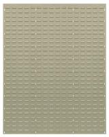 33Z122 Louvered Panel, 48x61 In., Beige