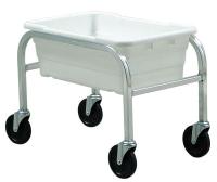 33Z260 Cross Stack Tub Rack w/1 Tub, White
