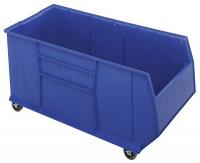 33Z282 Mobl Rack Bin, 41-7/8x19-7/8x20-1/2, Bblue