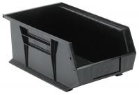 33Z329 Stack/Hang Bin, 13-5/8x8-1/4x6, Black