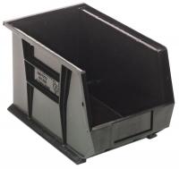33Z335 Stack/Hang Bin, 13-5/8x8-1/4x8, Black