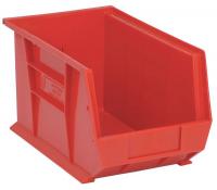 33Z339 Stack/Hang Bin, 13-5/8x8-1/4x8, Red