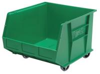 33Z343 Mobile Stack/Hang Bin, 18x16-1/2x11, Green