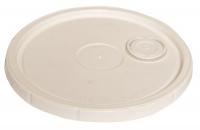 34A245 Plastic Pail Lid, White, For 34A231, 34A232