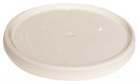 34A263 Plastic Pail Lid, Snap, For 34A216, 34A226