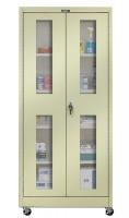 34A318 Mobile Storage Cabinet, 36x24, Ventilated