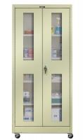 34C172 Mobile Storage Cabinet, 48x24, Ventilated