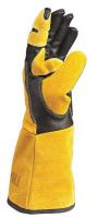 34C327 Welding Gloves, MIG, Large, PR