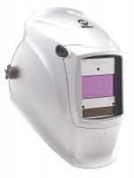 34C389 Welding Helmet, Titanium, Silver