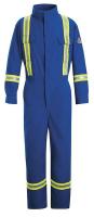 34C883 Resistant Coverall, Royal Blue, 46 In Tall