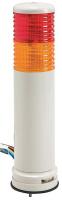 34D596 Tower Light, 60mm, Red/Orange, Base Mount