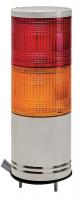 34D617 Tower Light, 100mm, Red/Orange, Base Mount