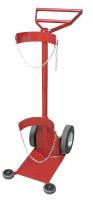 34D683 Cylinder Dolly, Hard Rubber Wheels