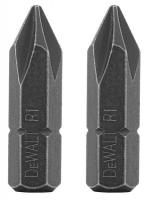 34D691 Phillips Screwdriver Bit, 1/4, 1 In, PK50