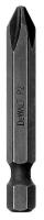 34D695 Phillips Screwdriver Bit, 2 In, PK 50