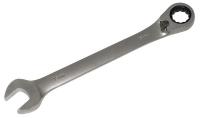 34D982 Ratcheting Combo Wrench, Rev, 18mm, Satin