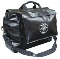 34E631 Equipment Bag, 24x10x20 In, 2 Pkt, Poly, Blk