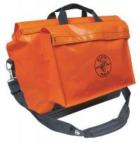 34E632 Equipment Bag, 24x10x20, 1 Pkt, Poly, Orange