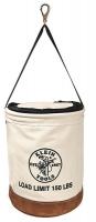 34E639 Utility Bucket, 150lb Cap, 17x14 In, Canvas