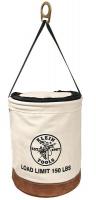 34E640 Utility Bucket, 150lb Cap, 22x14 In, Canvas