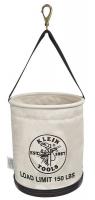34E641 Straight Bucket, 150 lb, 15 x 12 In, Canvas