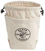 34E643 Bolt Bag, 9 x 5 x 10 In, 2 Pkt, Canvas