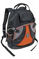 34E650 Tool Backpack, 14 x 7 x18 In, 39 Pkt, Black