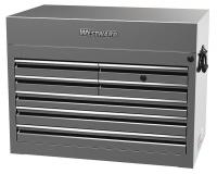 34F774 Top Chest, 30 x 20 x 22 In, 7 Drawer, SS