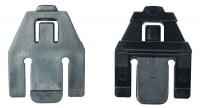 34G161 Slot Adaptors, Plastic, Black