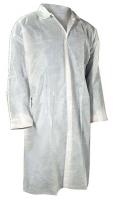 34G173 Lab Coat, Polypropylene, White, 7XL, PK30